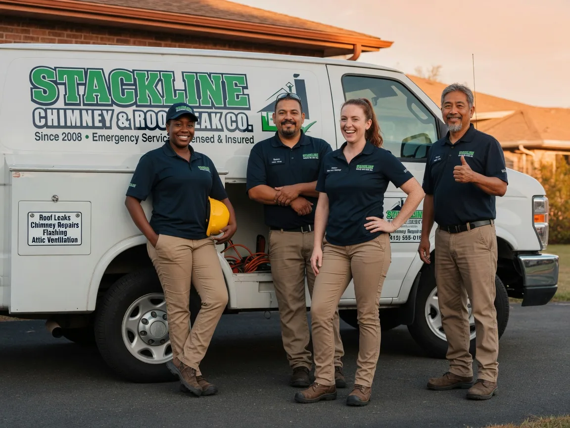 Chimney flashing repair company in Downey, ID